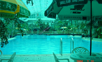 大连成园山庄-大连水源热泵施工案例