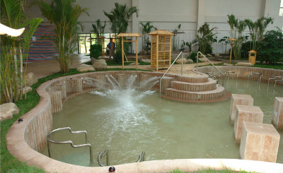 天沐完工-大连温泉设备工案例