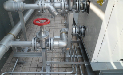 西岗区市民健身中心-大连空气源热泵安装案例